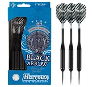 Harrows Black Arrow Darts - Black, 22 g
