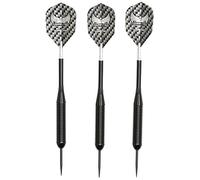 Harrows Black Arrow Brass Steel Tip Darts - Full Set - Choose Knurled or Ringed