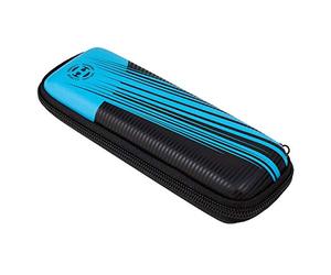 Harrows Blaze Fire Pro 3 Darts Case/Wallet - Holds 3 Darts Fully Assembled Plus Accessories (Aqua)