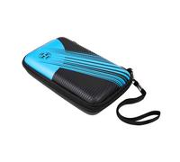 Harrows Blaze Fire Pro 6 Darts Case Black/aqua (One Size)