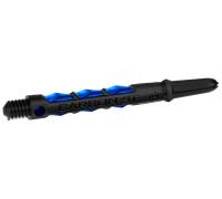 Harrows Dart Shafts Carbon ST Stems with Pyramid Rings, Medium, Blue