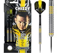 Dave Chisnall 80% Tungsten Steel Tip Darts by Harrows - 21 22 23 24 25 or 26g