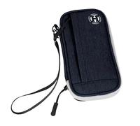 Harrows Dart Case | Holds 3 Fully Assembled Darts | Blue, EVA Material with Fabric Finish