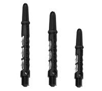 Harrows Dart Shafts Carbon ST Shafts with Pyramid Rings Multiple Lengths Multiple Colours