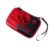 Harrows Darts Case Ryan Searle Player Pro 6 v2 | Dart Case Darts Holder I Darts Case Holds 6 Darts | Protective EVA Material | Holds 6 Darts Fully Assembled and Darts Accessories I Black Red