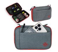 Harrows Darts Case | Smart Dart Case Darts Holder I Holds 3 or 6 Darts | Protective EVA Material with Fabric Finish | Professional Darts Accessories I Holds Darts Fully Assembled (Grey, 6 Dart)