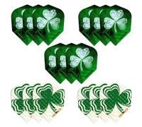 Harrows Darts Flights (15 Flights Total) I 100 Micron Dart Flights I Premium Extra Strong Made in UK I Professional (Ireland)