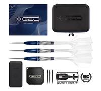 Harrows Darts Geo 02 Torpedo 90% Quick Point Darts - Steel Tip Darts 24G
