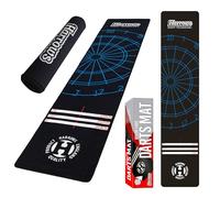 Harrows Darts Mat And Darts Oche Mat 275cm x 65cm, Dart Mat For Floor With Oche Mat Markings, Non Slip Rubber Backing For Steel Tip And Soft Tip Practice