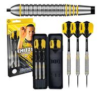 (Black, 23g) Harrows Dave Chisnall Chizzy Alloy Darts Black/Yellow