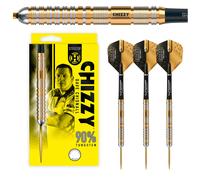 Harrows Dave 'Chizzy' Chisnall 90% Tungsten Darts | Pro Player Steel Tip Dart...
