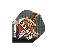 Harrows Dimplex Heart Dagger - Dart Flights