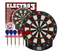 Harrows Electronic Dartboard Set I Soft Tip Dart Board I 6 Darts I 8 Players I 185 Games I