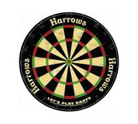 Harrows Lets Play Dartboard Set Black/beige/red (One Size)