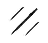 Harrows Micro Grip Quick Points - Precision CNC-Milled Dart Points with Enhanced Finger Grip & No-Break Design - Fast Swap Quick Point System (30mm, Black)