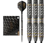 Harrows Opus Darts Set I Professional Darts 90% Tungsten Steel Tip ALL Weights Pro Darts I Huge 16pc Set with Carbon ST Shafts, Opus Flights & FREE Slimcase Darts Case (24g)