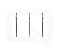 Harrows Quick Point Steel Tip Dart Points | Replacement Darts Tips in Black & Silver | 26mm, 30mm, 35mm, 40mm & 42mm | Compatible with QP System (Silver, 30MM)