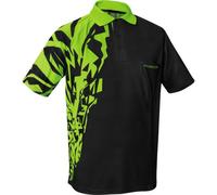 Harrows Rapide Black and Green Polo Shirt