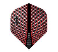 Harrows Silika Darts Flights No2 Standard - 5 sets per pack (15 flights in total) (Red)