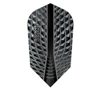 Harrows Silika Darts Flights Slim - 5 sets per pack (15 flights in total) (Smokey)