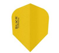 Harrows Silika Solid Yellow NO6 Tough Crystalline Coated - Dart Flights