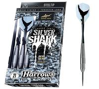 Harrows Silver Shark Steel Tip Dart Set, 21gm