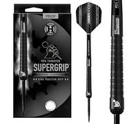 Harrows Supergrip Black 90% Steel Tip Darts 23 g