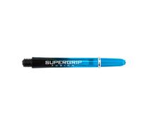 Harrows Supergrip Fusion Dart Stem Black/aqua Blue (47mm)