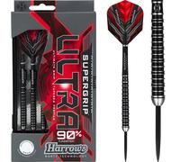 Harrows Supergrip Ultra Black Darts 21g 22g 23g 24g 25g 26g 28g 30g grams