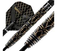 Harrows Unisex Youth x Slide Plate, Black/Gold, 26g