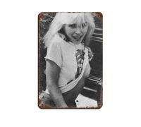 Harry 70s Cover Debbie Music Poster 80s Tin Sign Vintage Metal Pub Club Cafe Bar Home Wall Art Decoration Poster Retro 8x12inch(20x30cm)
