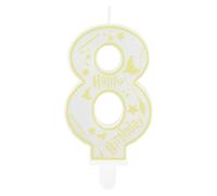 Harry 8th Birthday Candle, Harry Decoration Birthday Cake Girl Boy, Potter Birthday Candle Number 8, Deco Birthday Cake Original Birthday Candles for Children