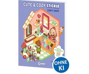 Harry Alexander Cute & Cozy Sticker - Comfy Shops: 3D-House-Stickerb (Paperback)