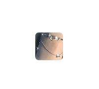 Harry and Henry Butterfly Cuff Bracelet Boho Butterfly Chain Tassel Bracelet Open Layered Bangle Wedding Bridal Bridesmaid Bracelet Jewelry for Women Girls, adjustable, Alloy, other