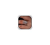 Harry and Henry Gold Rings That Don't Tarnish Chunky Gold Rings for Women Silver Statement Thumb Rings for Women Silver Plain Multi Cross Lines Wide Band Ring, Metal, No Gemstone