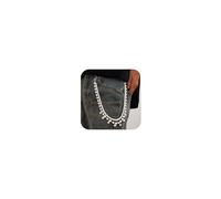 Harry and Henry Punk Jeans Chain for Women & Men - Adjustable Hip Hop Pants Accessory with Belt Loop Attachments, Heavy Duty Pocket Chain for Wallet Security & Urban Streetwear Style, Metal, no