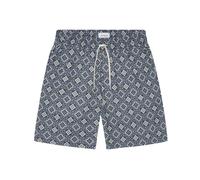 Harry Arabesque AOP Shorts - male - Les Deux - Beachwear - Blue - S - Swimwear S
