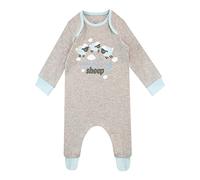 Harry Bear Baby Boys Sleepsuit Counting Sheep Long Sleeve Babygrow Grey 6-9 Months