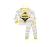 Harry Bear Baby Do Not Disturb Pyjamas in Grey | Size: 6-9 m Harry Bear Grey 6-9 m