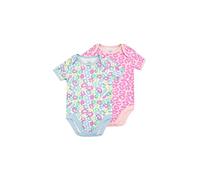 Harry Bear Baby Girls Leopard Print Bodysuits 2 Pack