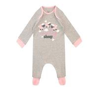 Harry Bear Baby Girls Sleepsuit Counting Sheep Long Sleeve Babygrow Grey 0-3 Months