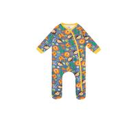 Harry Bear Baby Jungle Animals Sleepsuit in Blue | Size: 9-12 m Harry Bear Blue 9-12 m