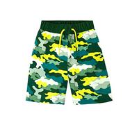 Harry Bear Boys Camo Swimming Shorts Camoflauge Swim Trunks for Kids Green 10-11 Years