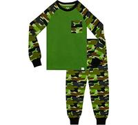 Harry Bear Boys Camouflage Pyjamas Snuggle Fit Green Age 12 to 13 Years