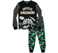 Harry Bear Boys Dinosaur Pyjamas Snuggle Fit Black Age 7 to 8 Years
