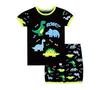 Harry Bear Boys Dinosaur Short Pyjamas Black Age 5 to 6 Years