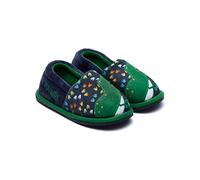 Harry Bear Boys Dinosaur Slippers T-Rex Blue 8