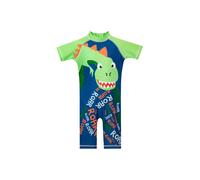 Harry Bear Boy's Dinosaurs Roar Surfsuit in Blue | Size: 4-5 Years Harry Bear Blue 4-5 Years