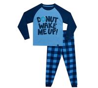 Harry Bear Boys Donut Pyjamas | Pyjamas for Boys | Kids Pyjama Set | Blue | 6-7 Years