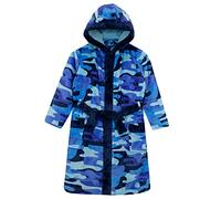 Harry Bear Boys Dressing Gown Camoflauge Blue 11-12 Years
